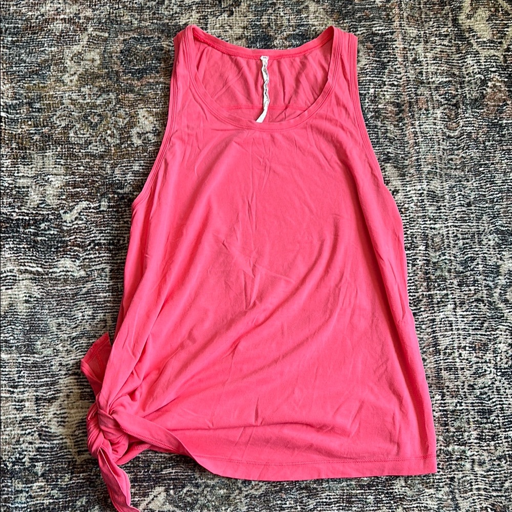 Lululemon To The Point Pima Cotton Tank size 6
